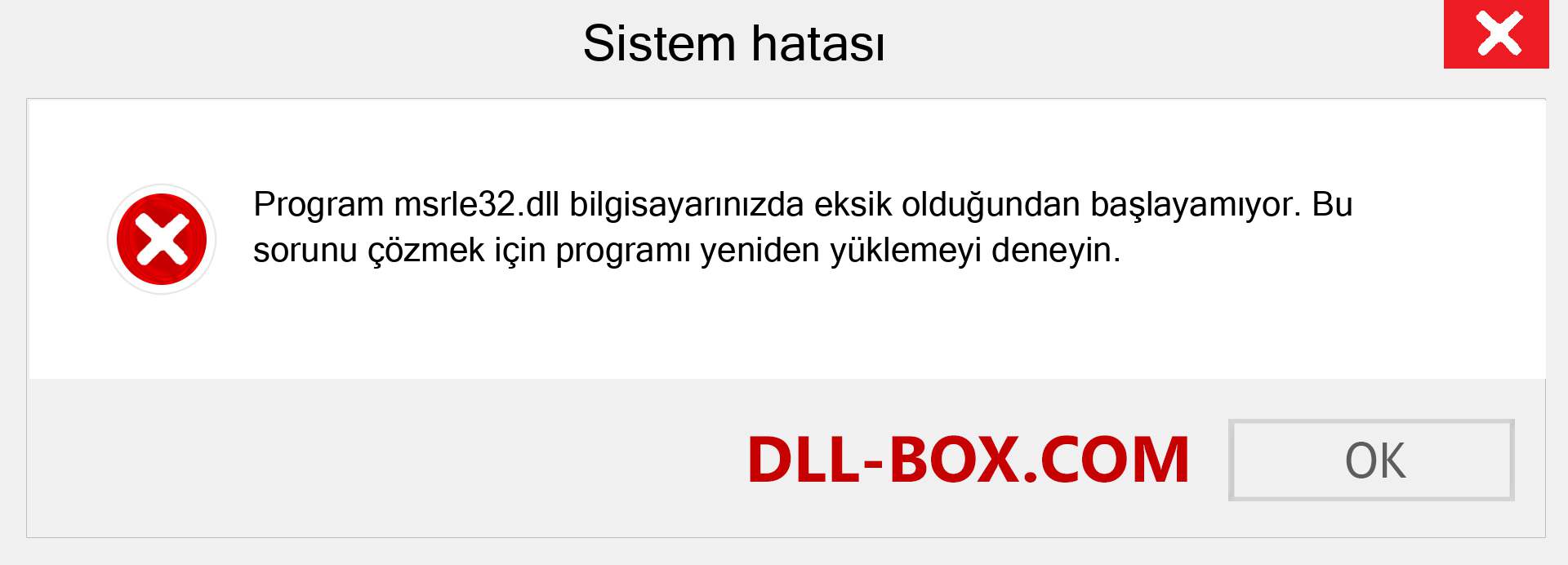 msrle32.dll dosyası eksik mi? Windows 7, 8, 10 için İndirin - Windows'ta msrle32 dll Eksik Hatasını Düzeltin, fotoğraflar, resimler